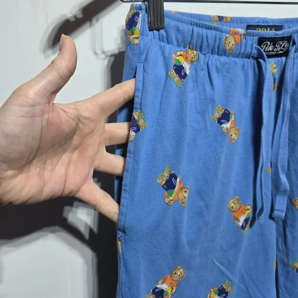 Polo Ralph Lauren Polo Bear Blue Pajama Pants Size XS